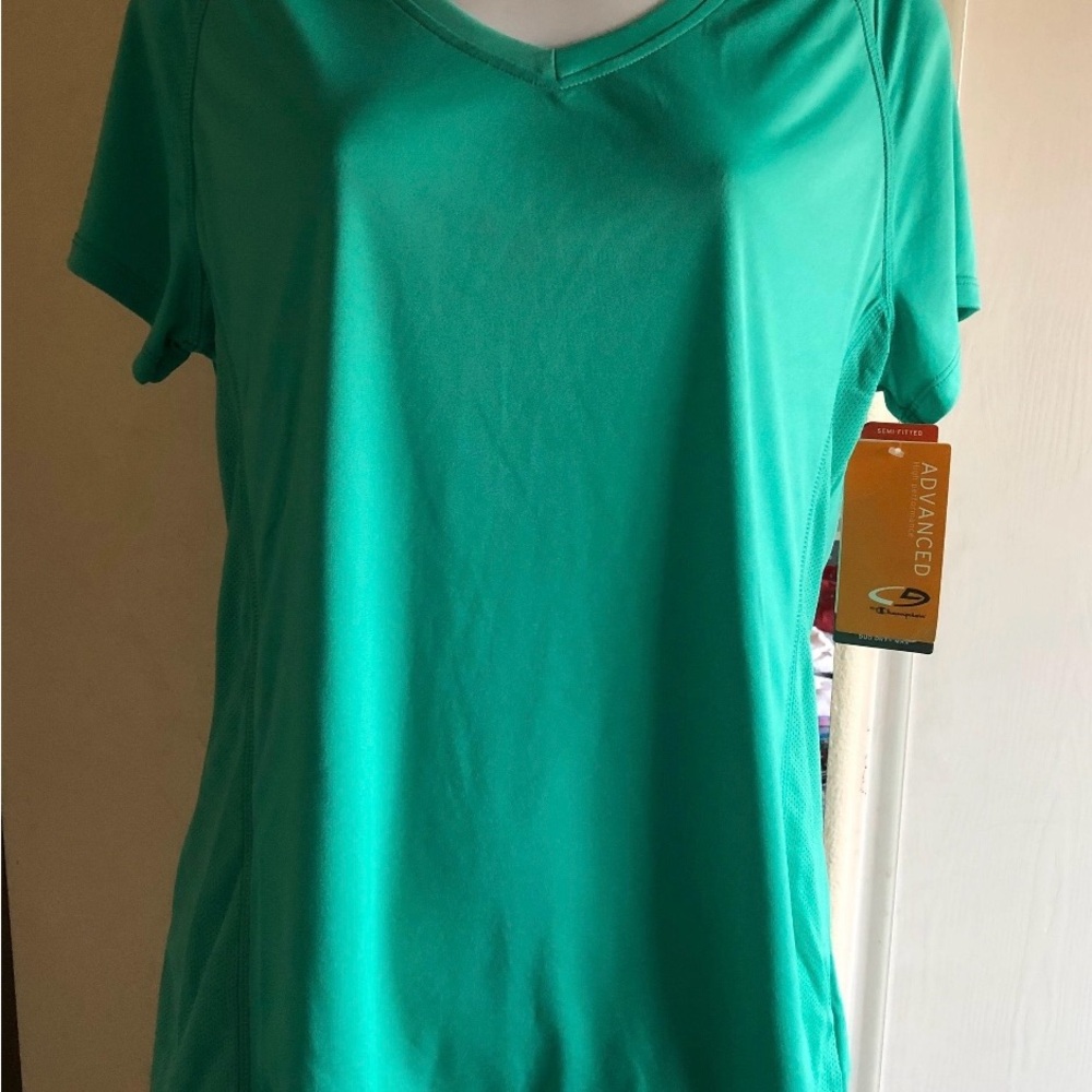 Champion Short Sleeve V-Neck Tee